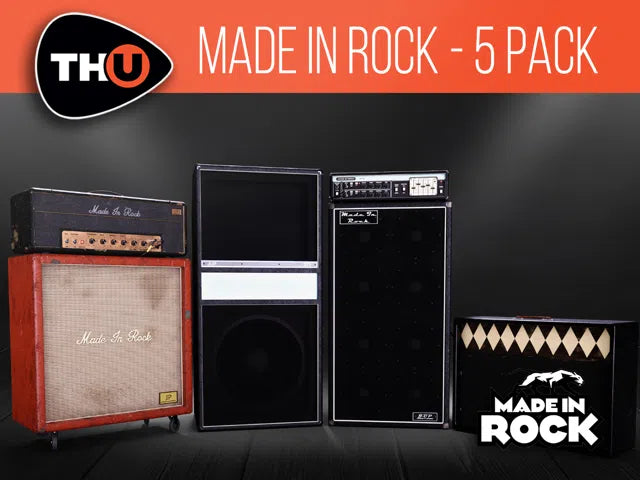 Overloud TH-U Made In Rock - Bundle of 5 (Add-On for existing THU Premium Owners)