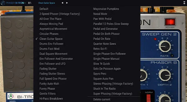 Arturia Phaser BI-TRON
