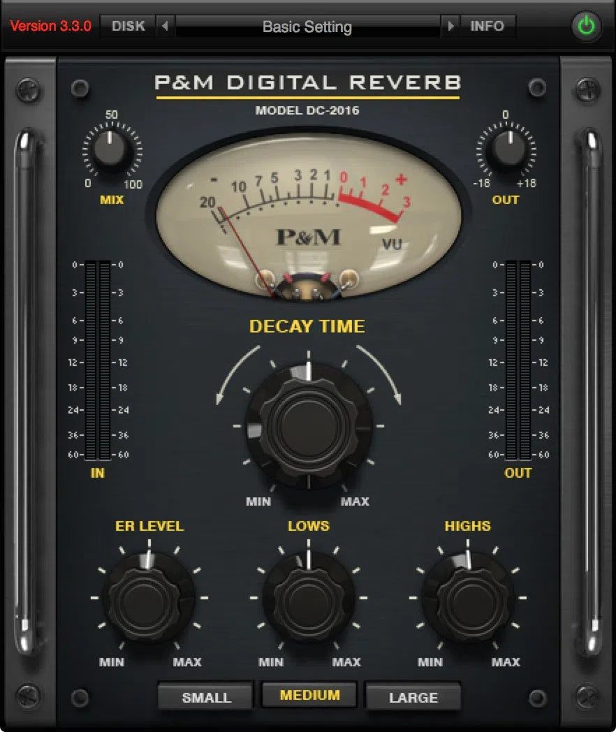 Plug & Mix Digital Reverb