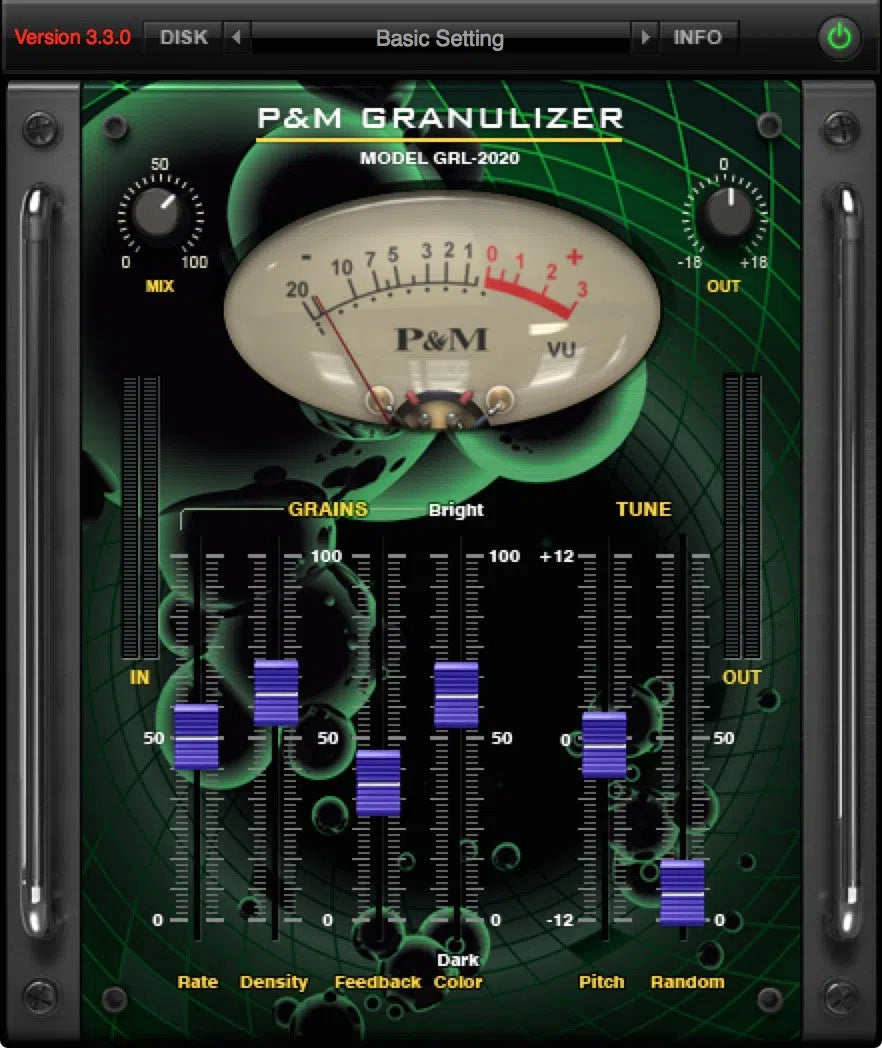 Plug & Mix Granulizer