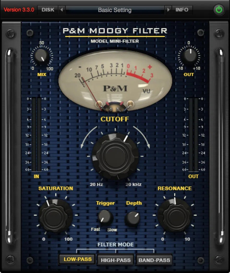 Plug & Mix Moogy Filter