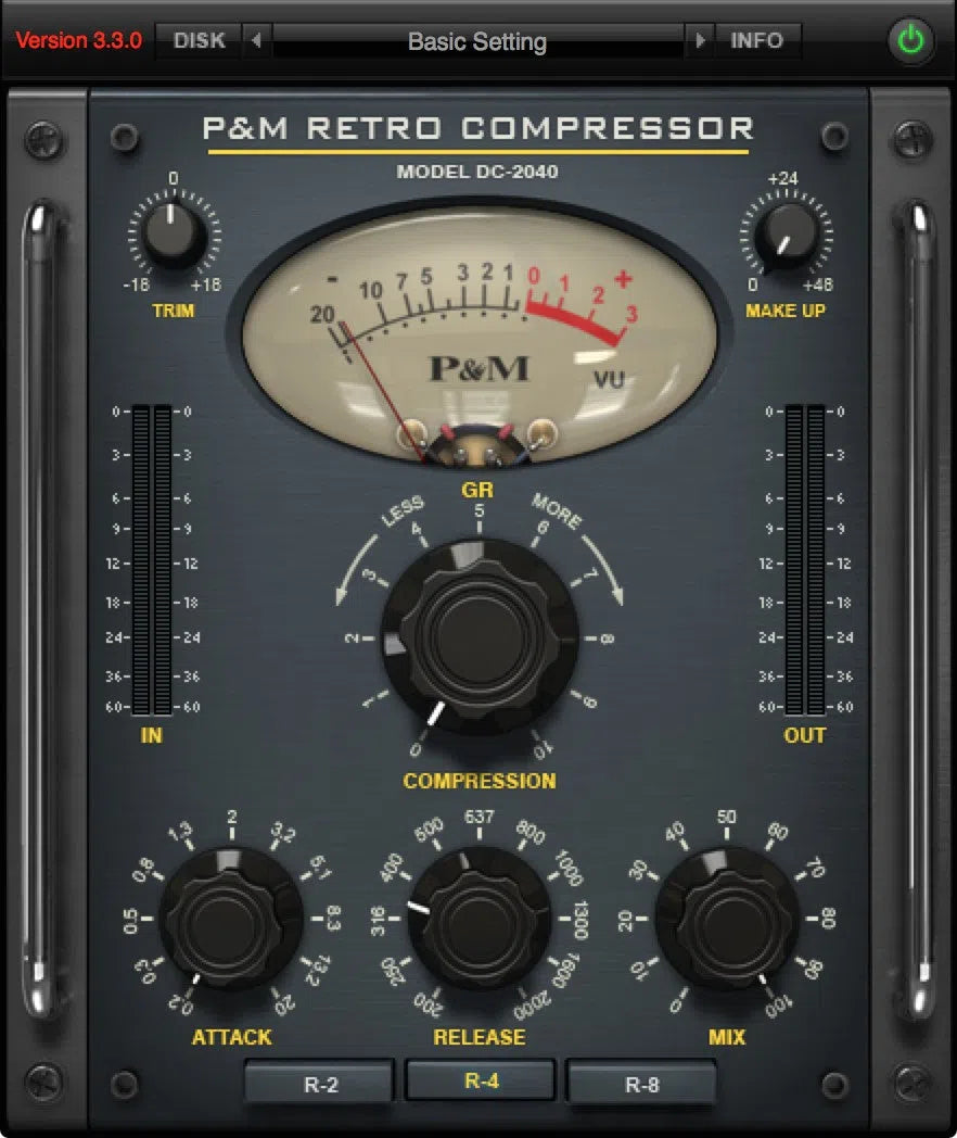 Plug & Mix Retro Compressor