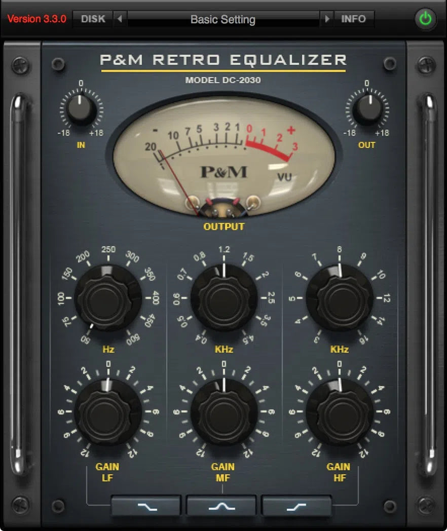 Plug &amp; Mix Retro Equalizer