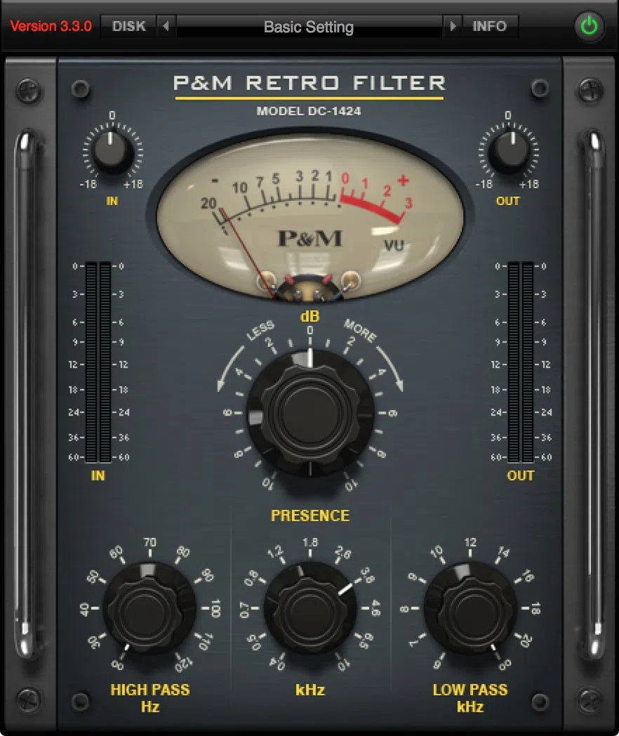 Plug &amp; Mix Retro Filter