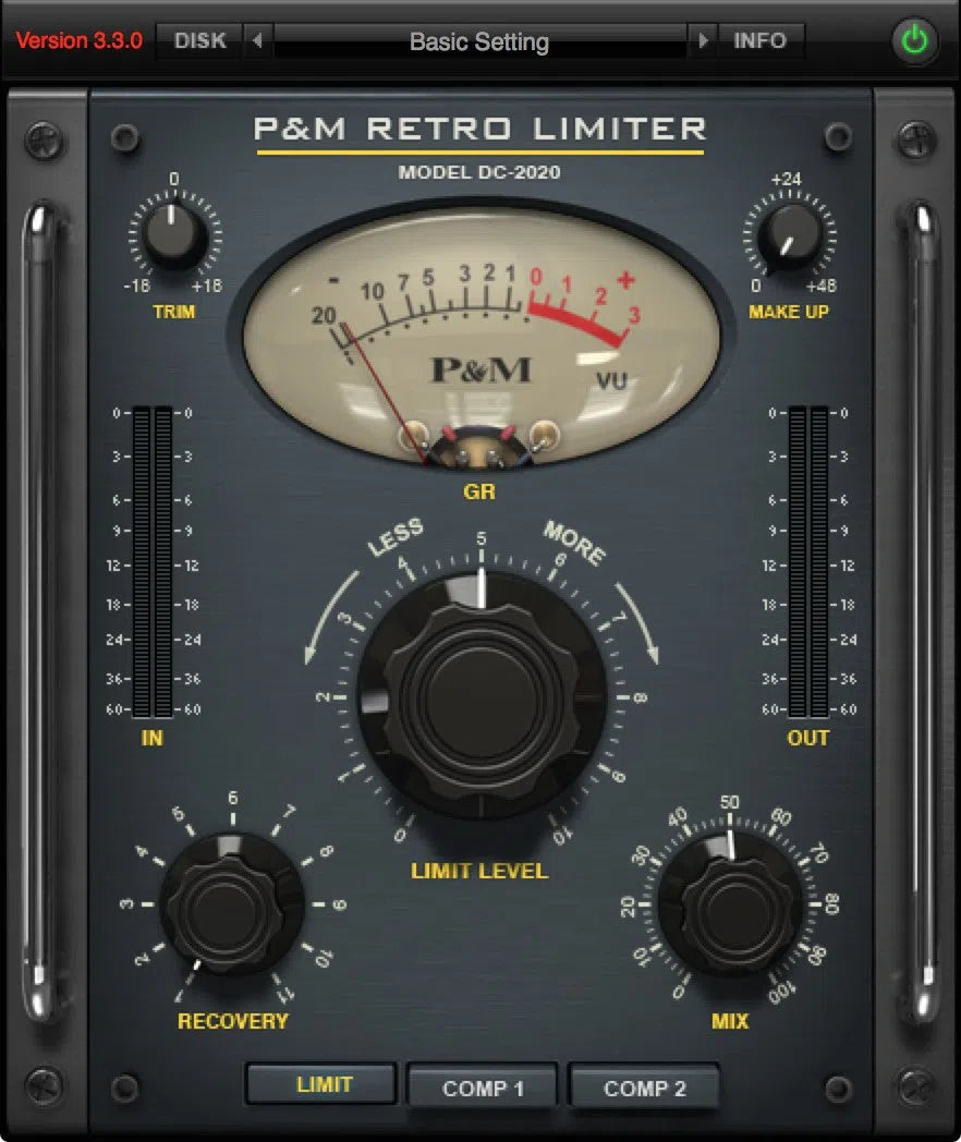 Plug &amp; Mix Retro Limiter
