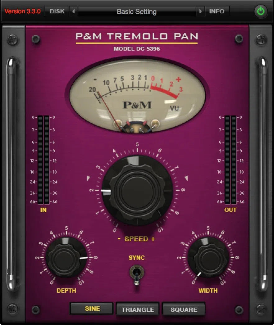 Plug & Mix Tremolo Pan