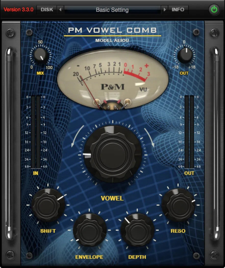 Plug & Mix Vowel Comb