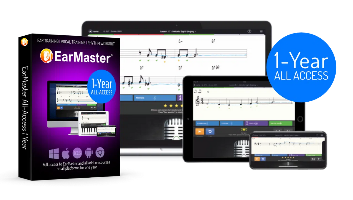 EarMaster 1 Year All Access Pass