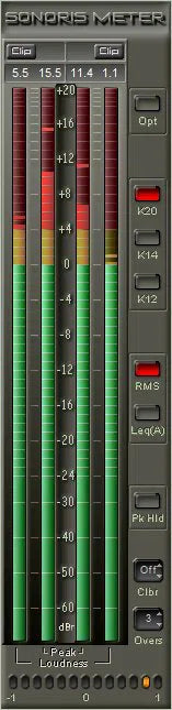 Sonoris Meter
