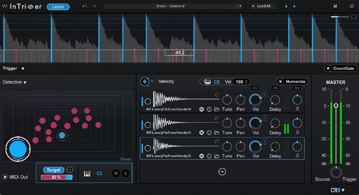 Waves InTrigger Drum Replacer
