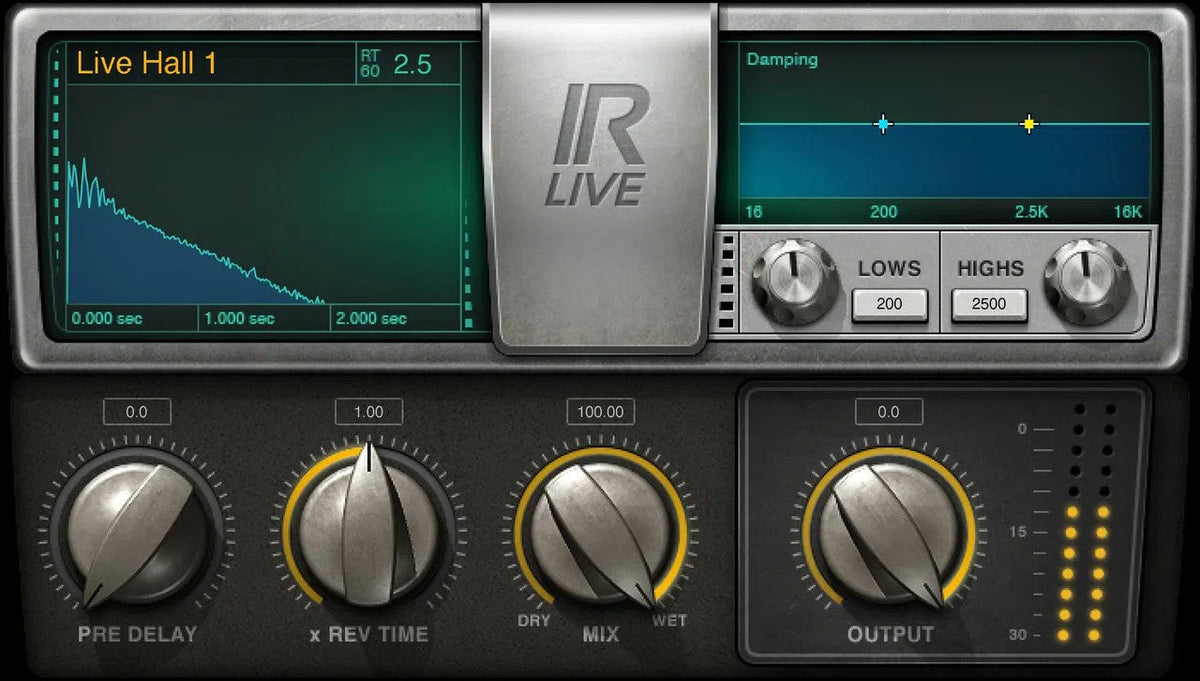 Waves IR-Live Convolution Reverb