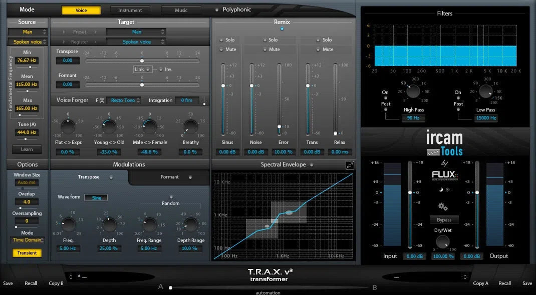 Flux Ircam Trax V3