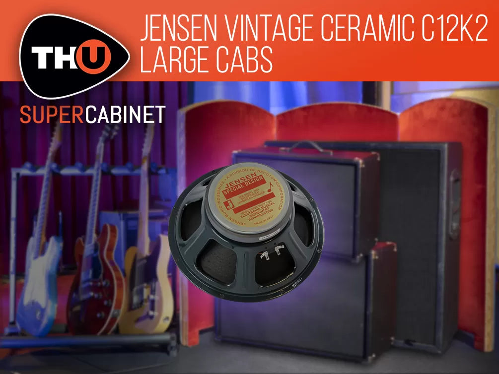 Overloud Jensen Vintage Ceramic C12K2 Large Cabs  - SuperCabinet IR Library