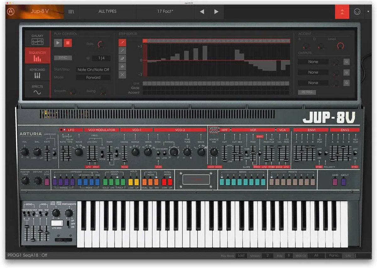 Arturia Jup-8 V