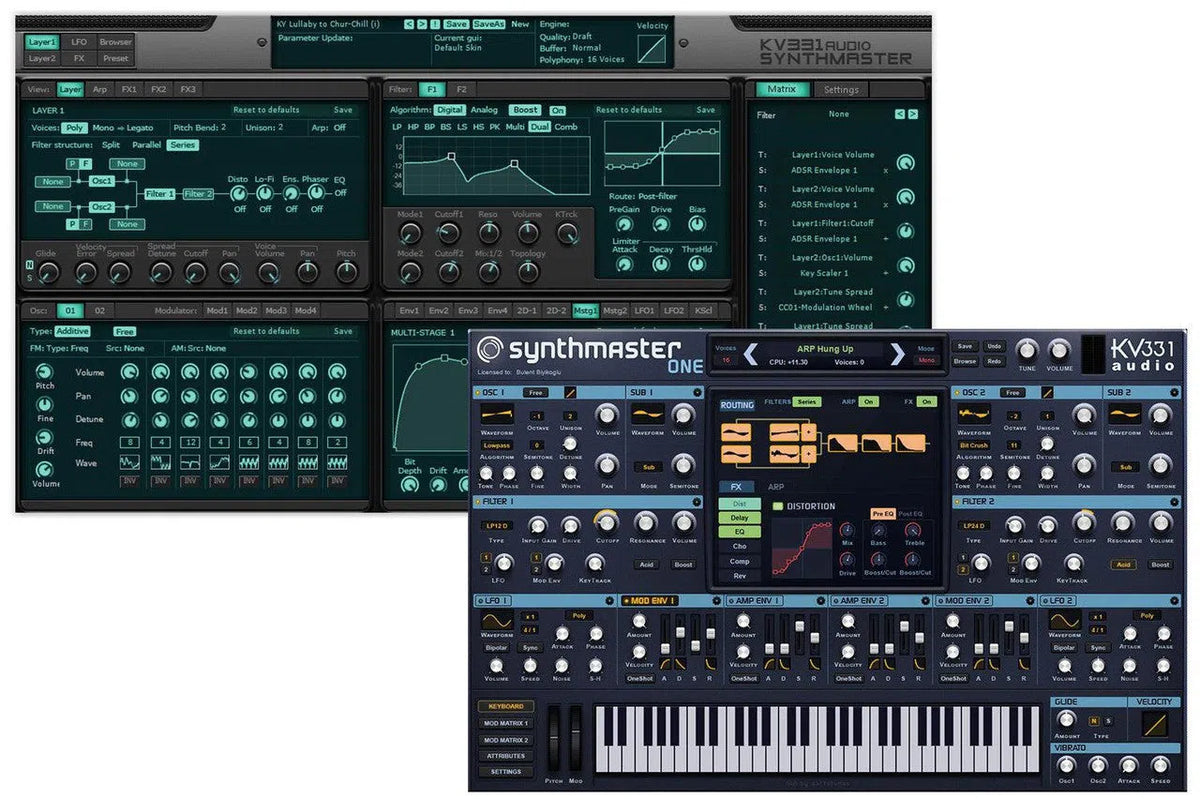 KV331 Audio SynthMaster 1+ 2 Bundle Upgrade