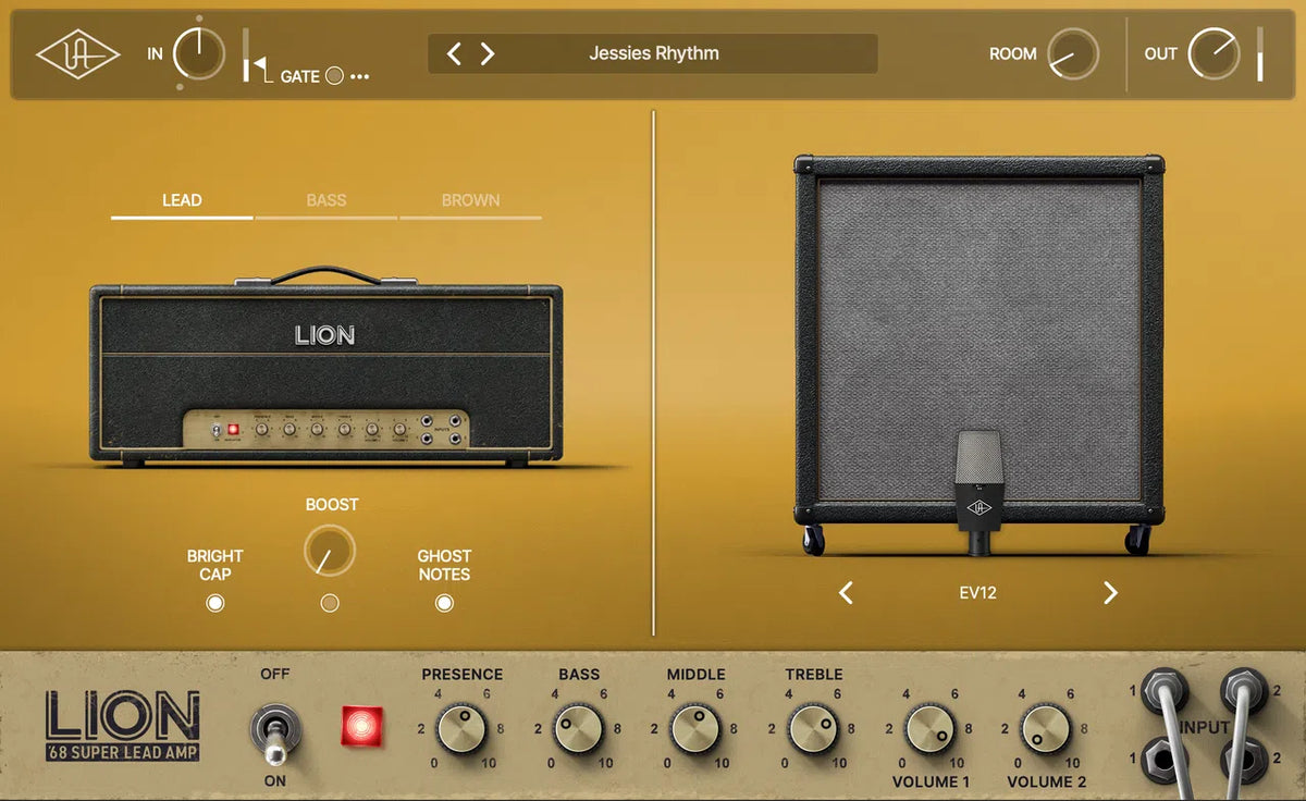 Universal Audio UAD Lion '68 Super Lead Amp