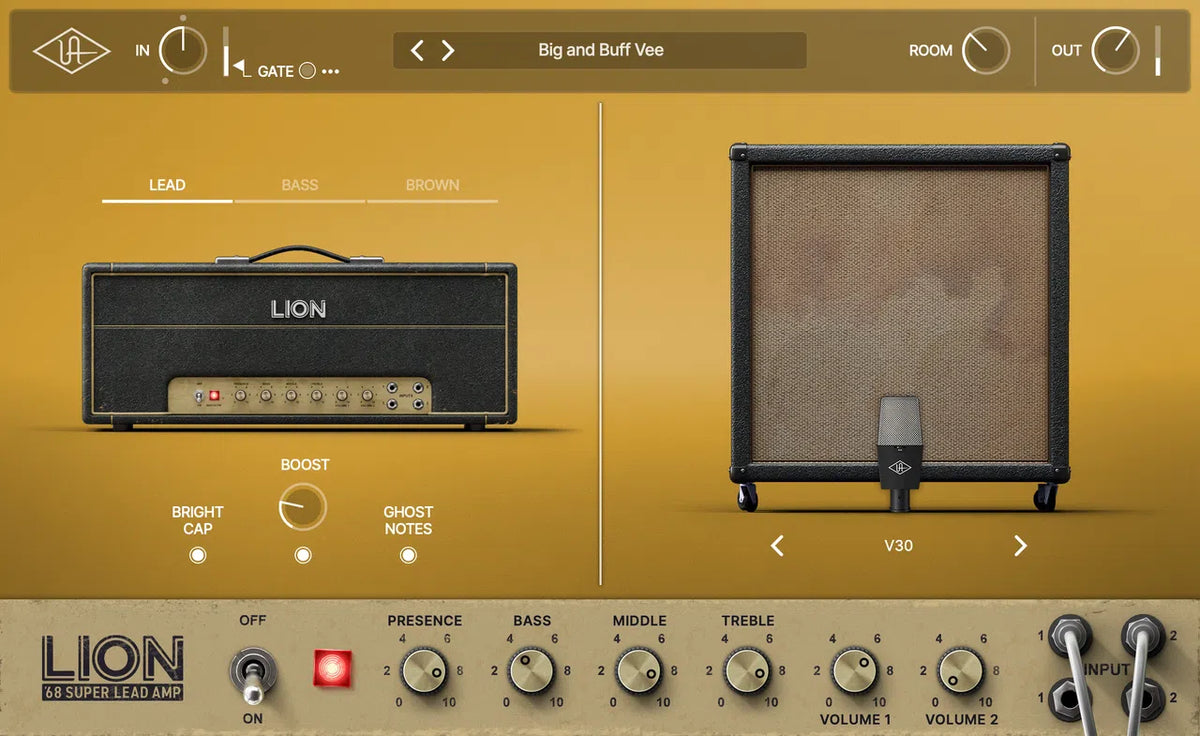 Universal Audio UAD Lion '68 Super Lead Amp