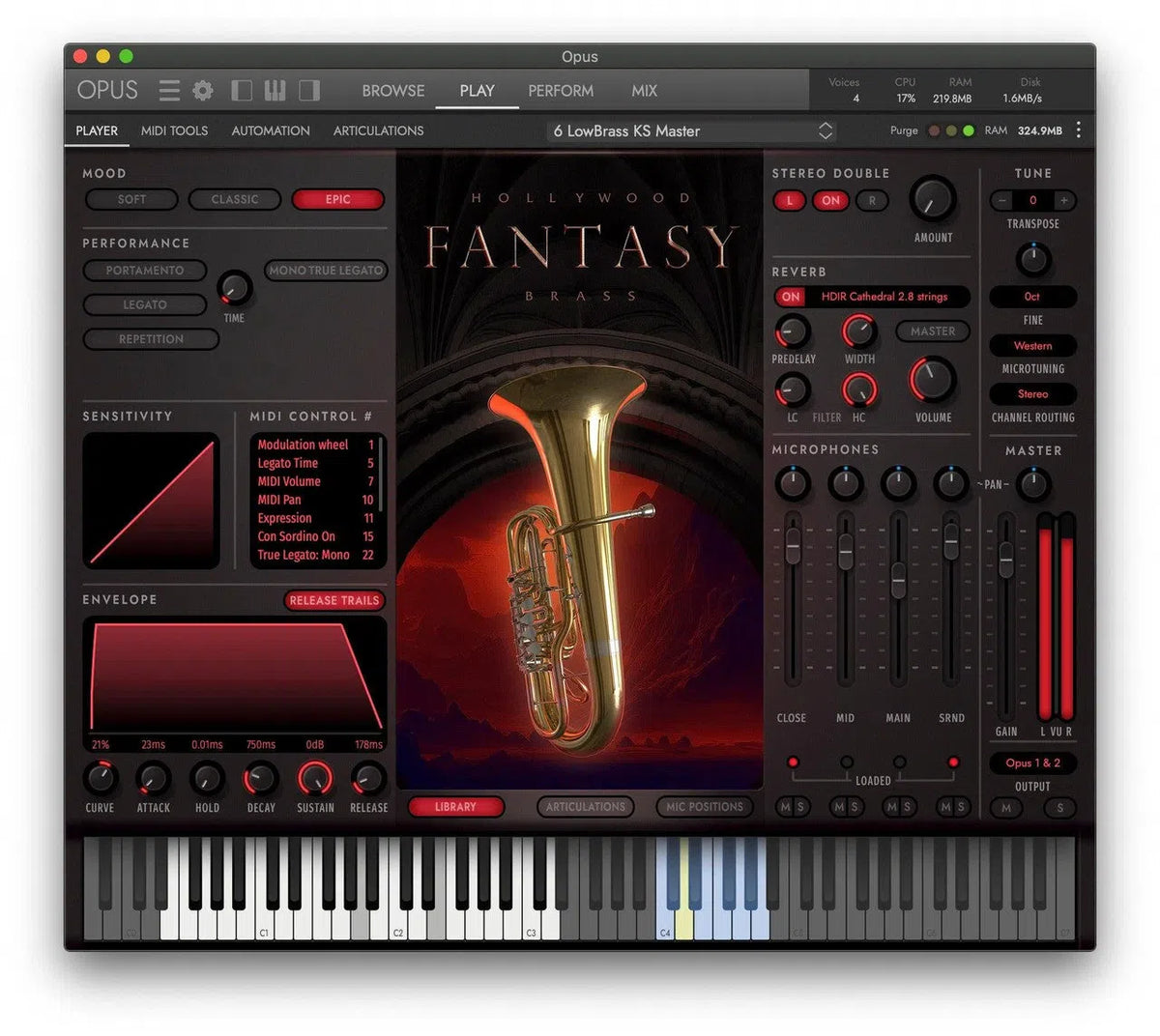 EastWest Hollywood Fantasy Brass