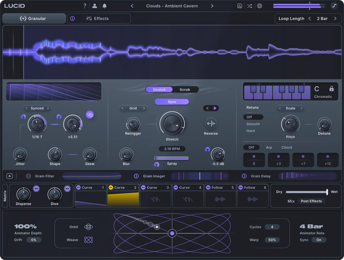 Minimal Audio Lucid