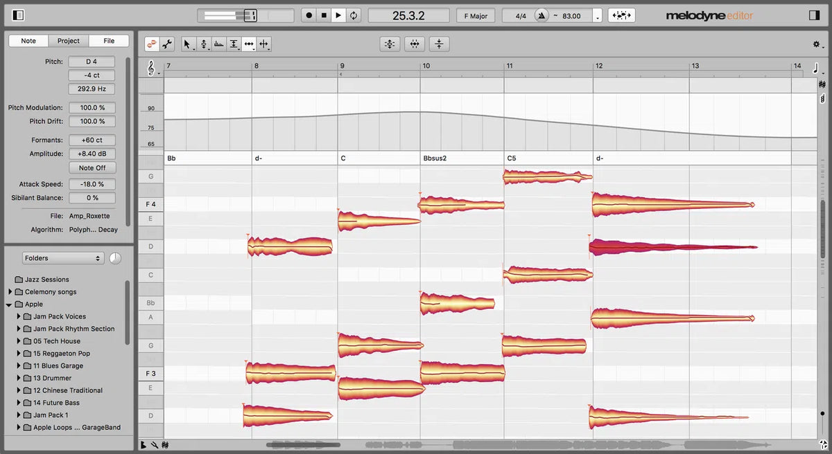 Celemony Melodyne 5 Editor Upgrade from Essential