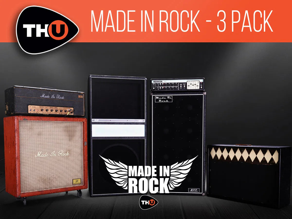 Overloud TH-U Made In Rock - Bundle of 3 (Add-On for existing THU Premium Owners)
