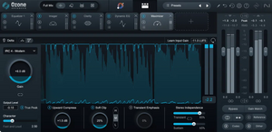 iZotope Ozone 11 Advanced Upgrade from Ozone 9 or 10 Advanced or Music Production Suite 4 or 5