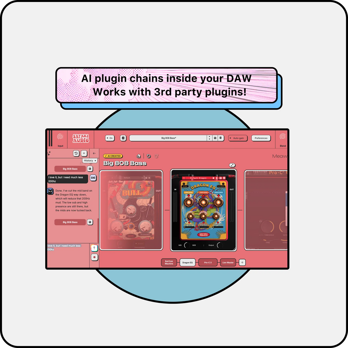 Safari Audio Meaw:Chain