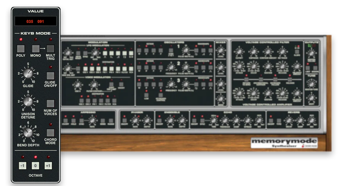 Cherry Audio Memorymode Synthesizer