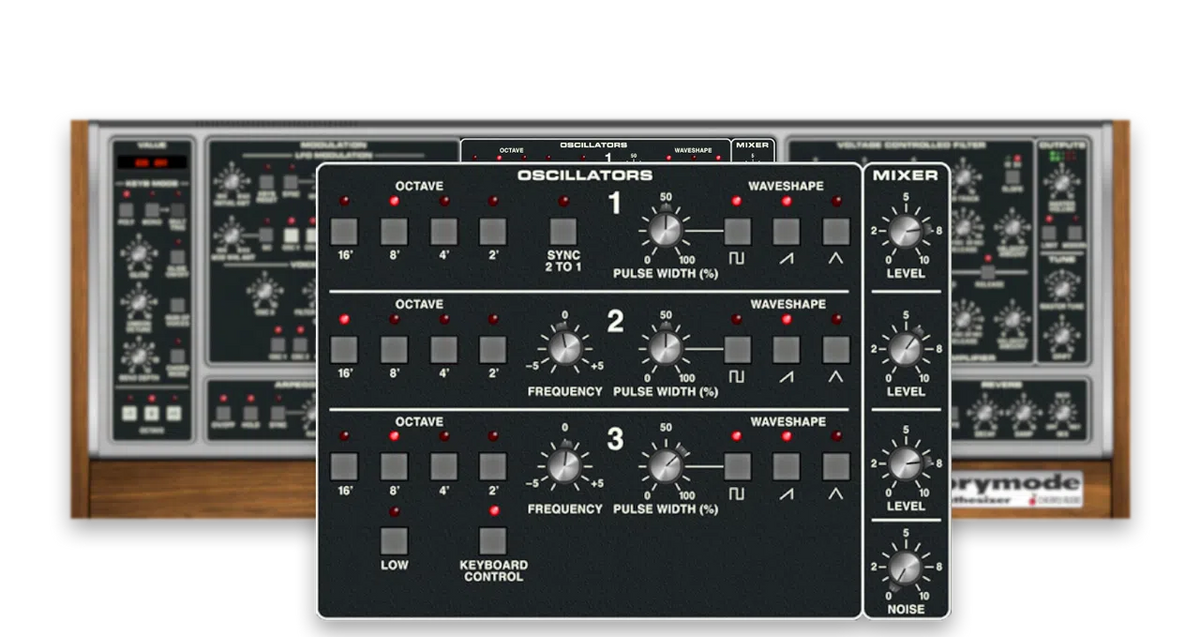 Cherry Audio Memorymode Synthesizer