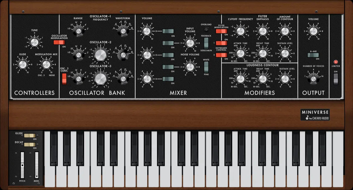 Cherry Audio Miniverse Synthesizer