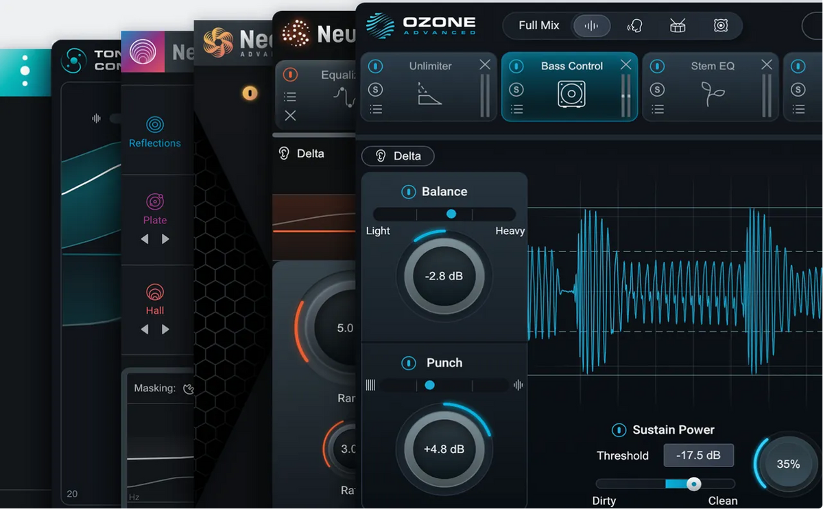 iZotope Mix &amp; Master Bundle Advanced: Crossgrade from Ozone Standard, Nectar Standard, or Neutron