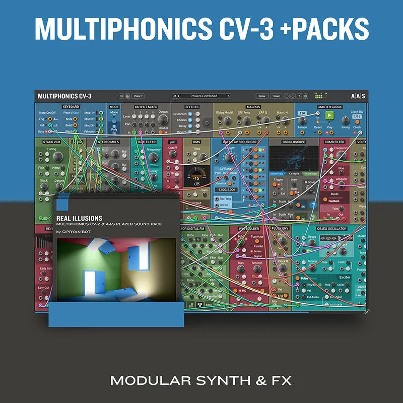 Applied Acoustics Multiphonics CV-3 + Sound Packs