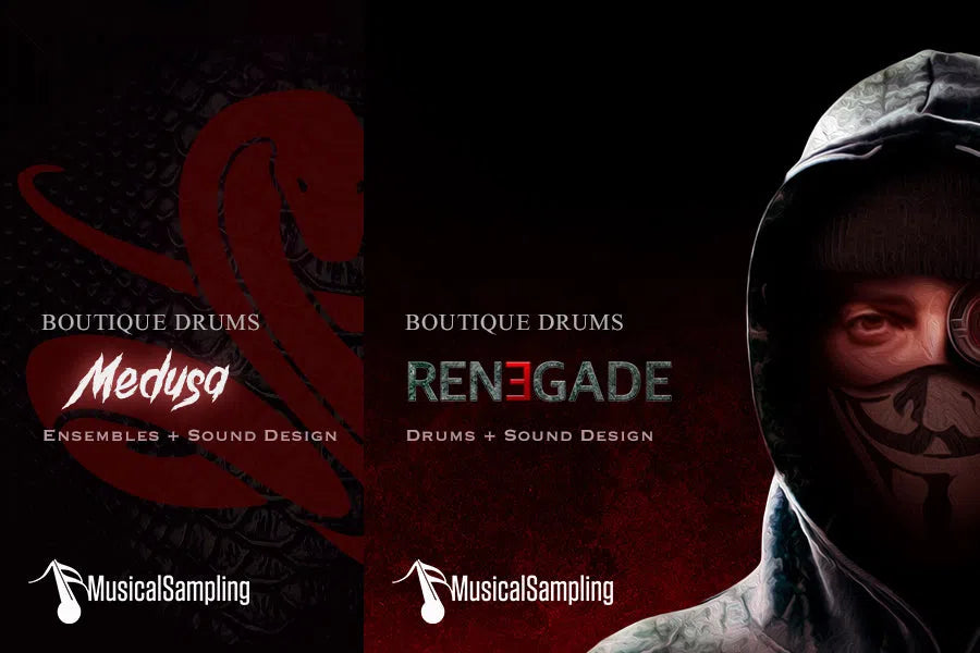 Musical Sampling Aggrsn Drums Bundle