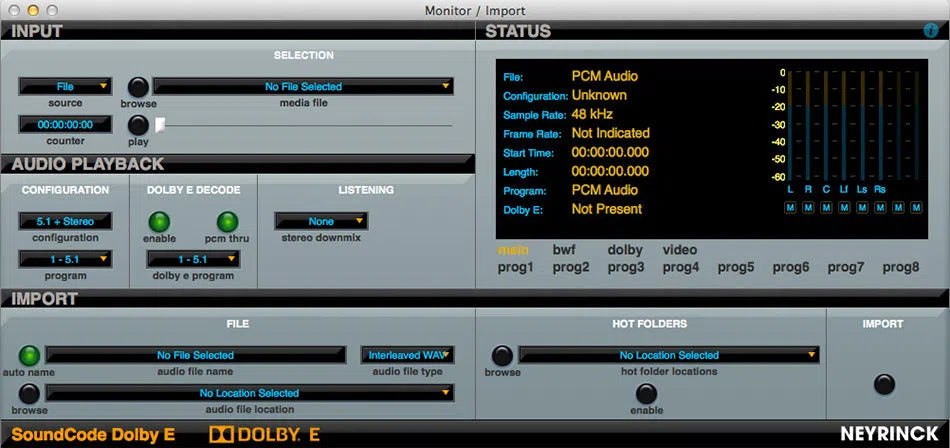 Neyrinck SoundCode For Dolby E Bundle