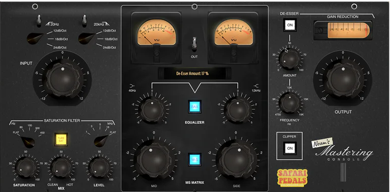 Safari Audio Noam's Mastering Console