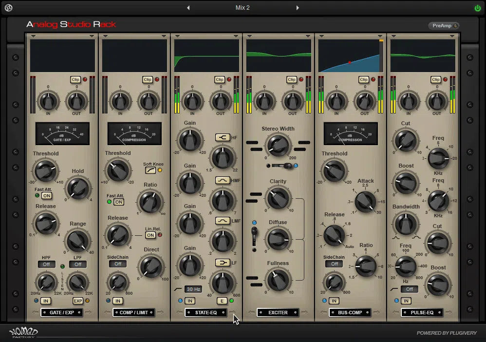 Nomad Factory Analog Studio Rack