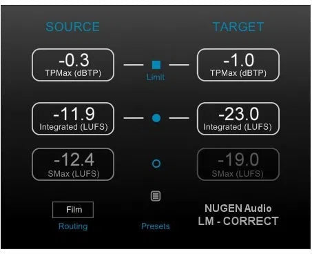 NUGEN Audio LM-Correct2 Upgrade from LM-Correct