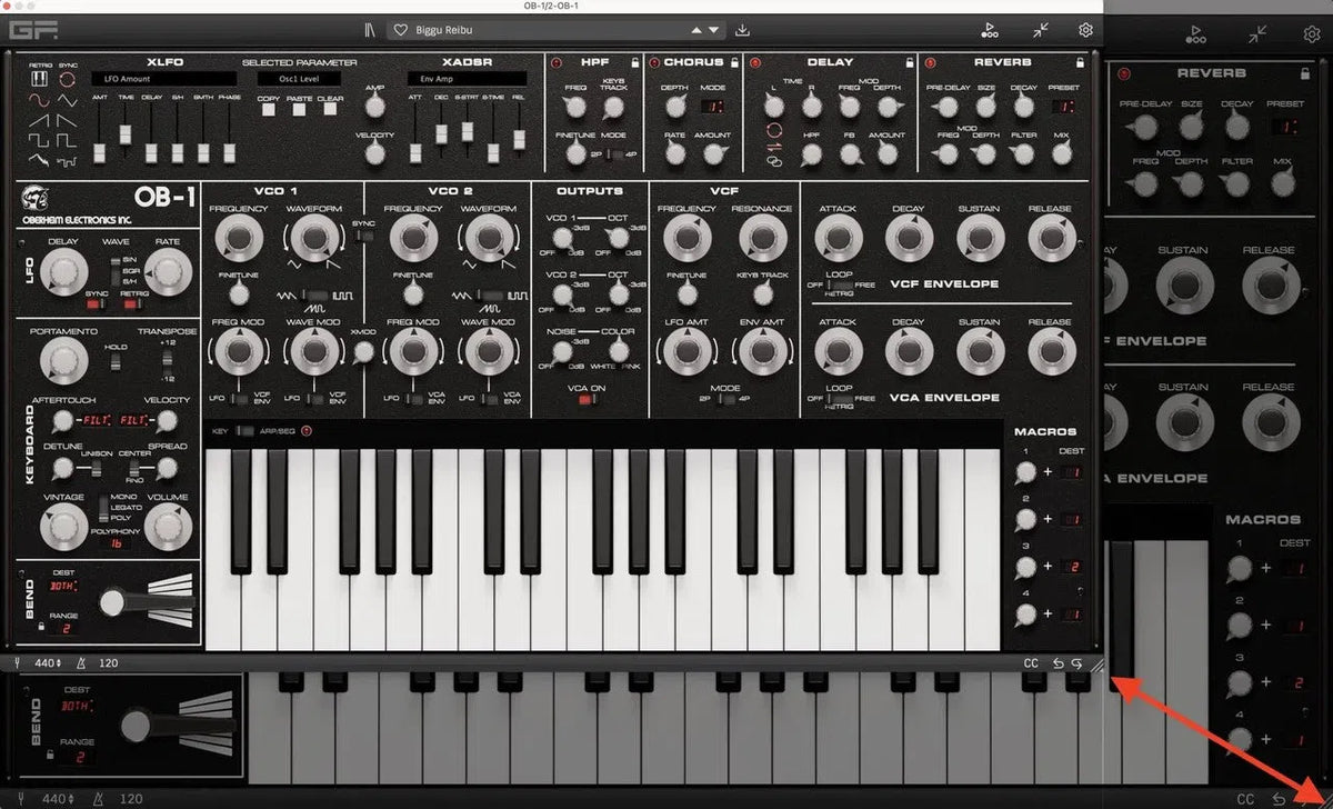 GForce Oberheim OB-1