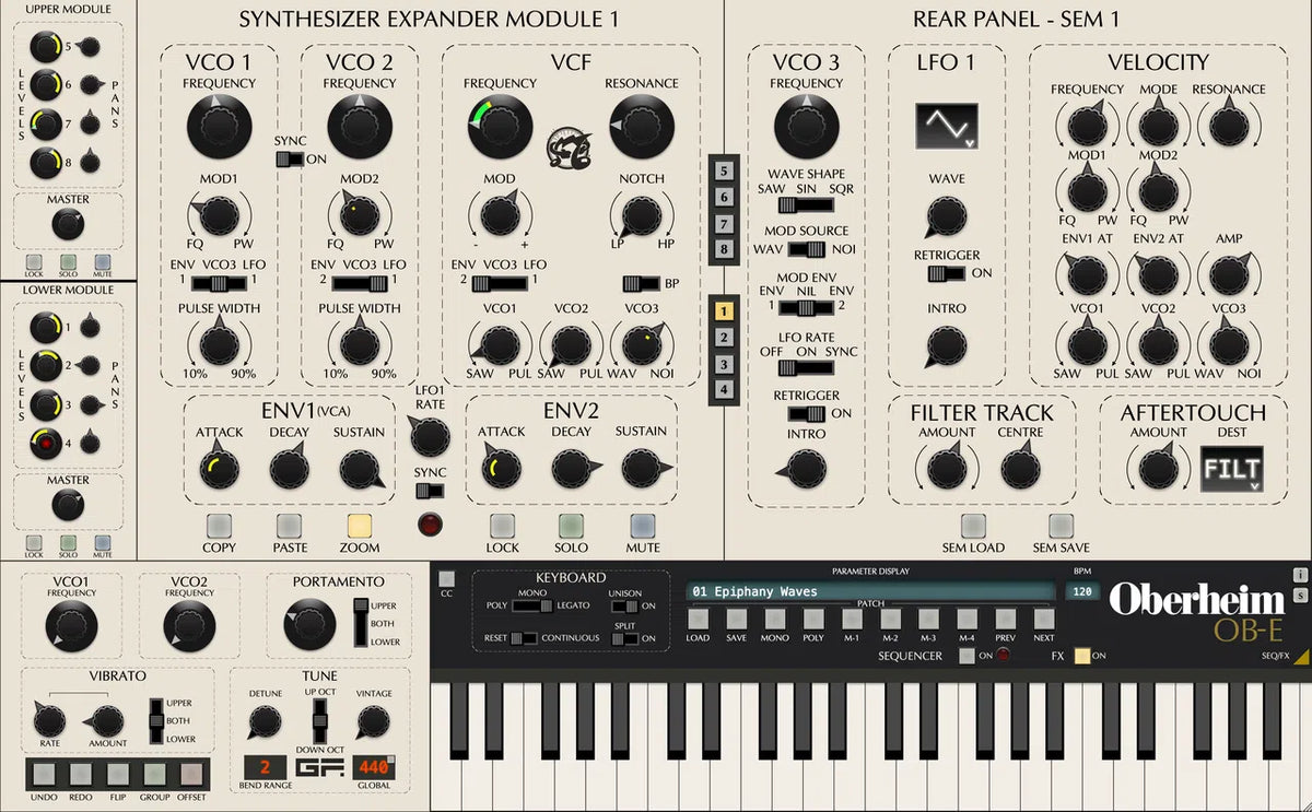 GForce Oberheim OB-E