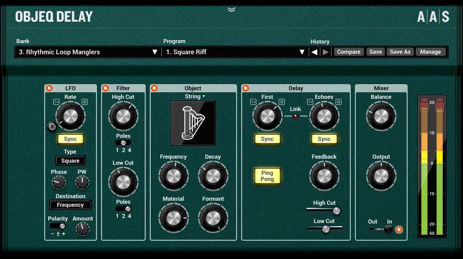 Applied Acoustics Objeq Delay