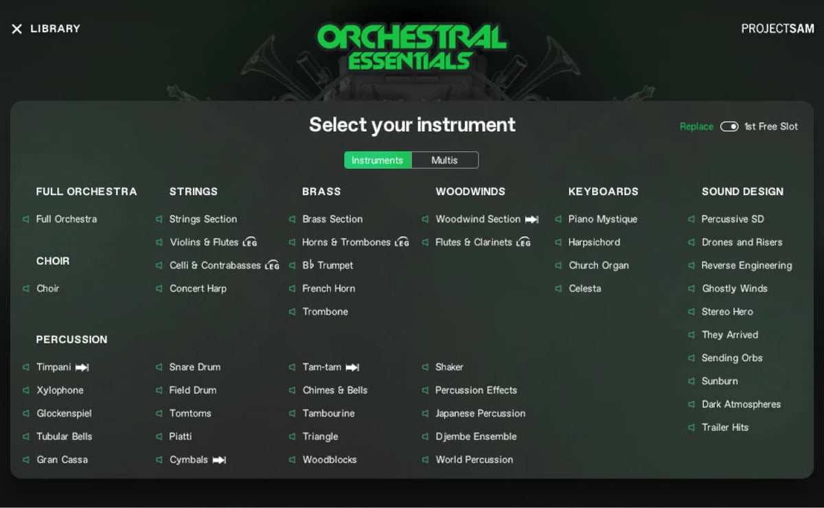 ProjectSAM Orchestral Essentials 1