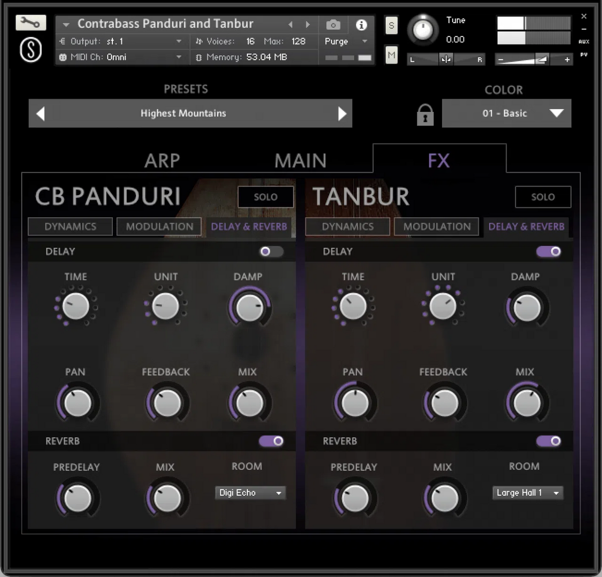 Sonuscore Origins Vol. 10: Contrabass Panduri &amp; Tanbur