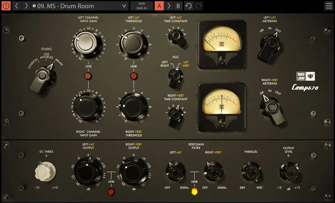 Overloud Gem Comp670 Tube Compressor/Limiter