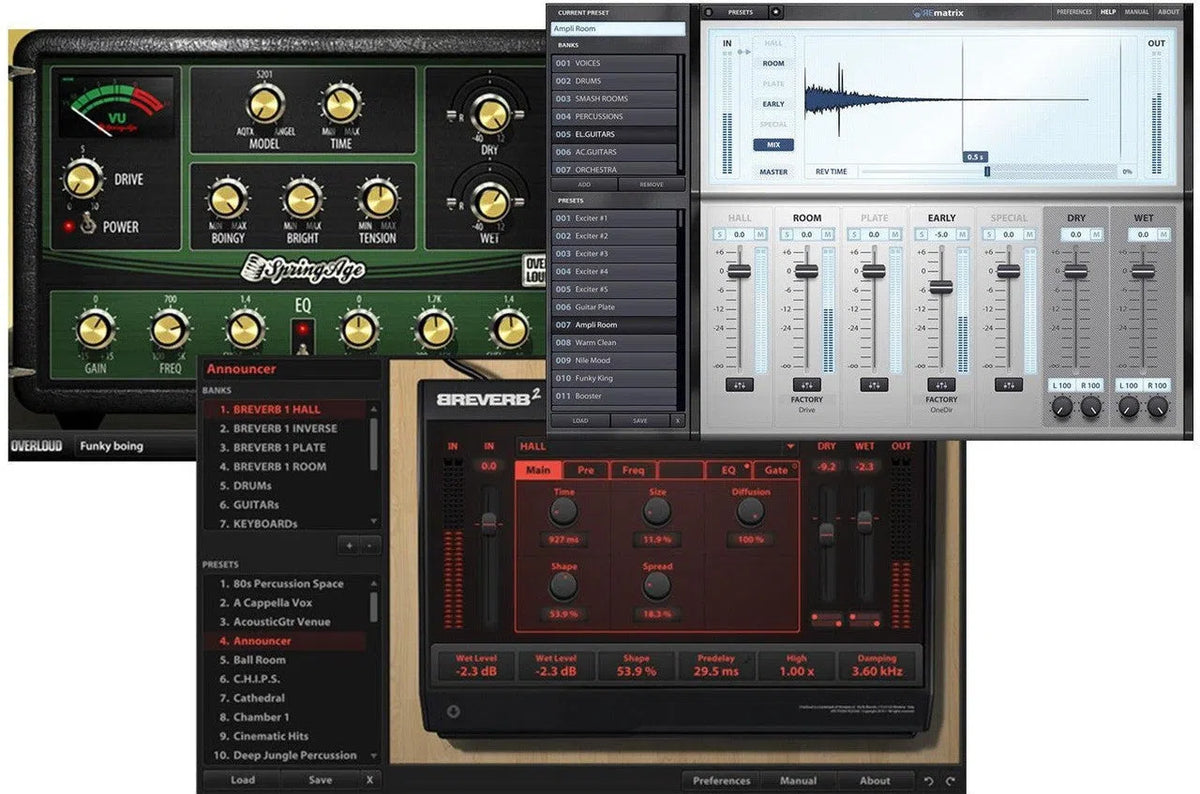 Overloud Reverb Bundle