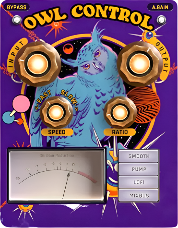 Safari Pedals Owl Control