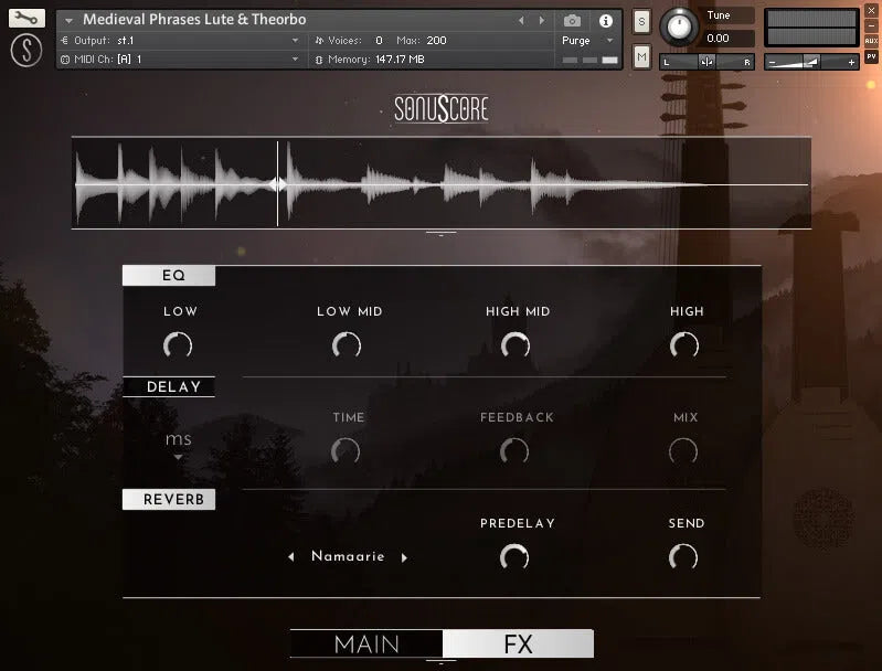 Sonuscore Medieval Phrases Lute &amp; Theorbo