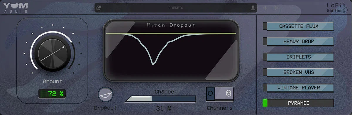 Yum Audio LoFi Pitch Dropout