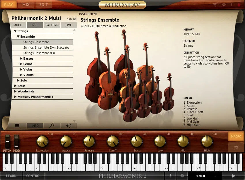 IK Multimedia Miroslav Philharmonik 2 Crossgrade
