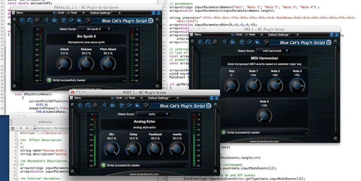 Blue Cat Audio Plug 'n Script