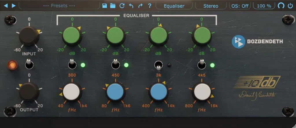 Boz Digital Labs David Bendeth's +10db Equaliser V2